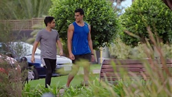 David Tanaka, Luiz Oliveira in Neighbours Episode 