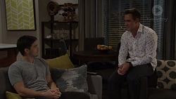 David Tanaka, Aaron Brennan in Neighbours Episode 