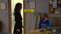 Elly Conway, Wayne Baxter in Neighbours Episode 