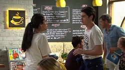 Yashvi Rebecchi, Ben Kirk in Neighbours Episode 7657