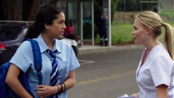 Yashvi Rebecchi, Xanthe Canning in Neighbours Episode 7658