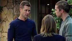 Mark Brennan, Piper Willis, Tyler Brennan in Neighbours Episode 7658