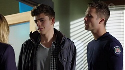 Evan Lewis, Mark Brennan in Neighbours Episode 