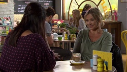 Dipi Rebecchi, Steph Scully in Neighbours Episode 