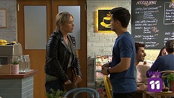 Steph Scully, David Tanaka in Neighbours Episode 7661