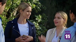 Ben Kirk, Courtney Grixti, Xanthe Canning, Yashvi Rebecchi in Neighbours Episode 7663