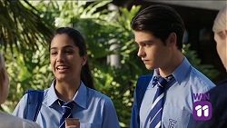 Yashvi Rebecchi, Ben Kirk in Neighbours Episode 7663