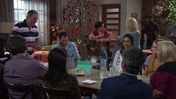 Karl Kennedy, Shane Rebecchi, Sonya Rebecchi, Dipi Rebecchi, Xanthe Canning, Sheila Canning in Neighbours Episode 