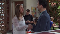 Amy Williams, Nick Petrides in Neighbours Episode 
