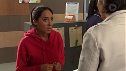 Mishti Sharma, Leo Tanaka in Neighbours Episode 7668