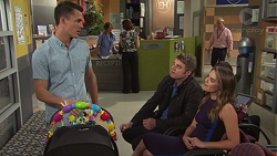 Jack Callahan, Gary Canning, Paige Novak in Neighbours Episode 