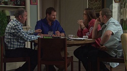 Karl Kennedy, Shane Rebecchi, Sonya Rebecchi, Toadie Rebecchi in Neighbours Episode 