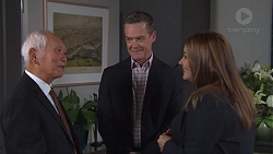 Mr Udagawa, Paul Robinson, Terese Willis in Neighbours Episode 7676