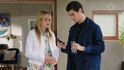 Xanthe Canning, Ben Kirk in Neighbours Episode 