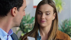 Nick Petrides, Amy Williams in Neighbours Episode 7677