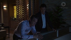 Paul Robinson, Leo Tanaka in Neighbours Episode 7677