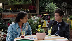 Yashvi Rebecchi, Ben Kirk in Neighbours Episode 7678