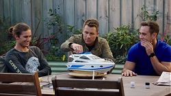 Tyler Brennan, Mark Brennan, Aaron Brennan in Neighbours Episode 7678