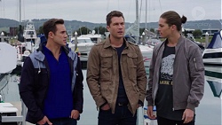 Aaron Brennan, Mark Brennan, Tyler Brennan in Neighbours Episode 7679