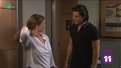Amy Williams, Leo Tanaka in Neighbours Episode 7681
