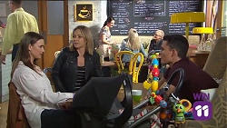 Amy Williams, Steph Scully, Jack Callahan in Neighbours Episode 
