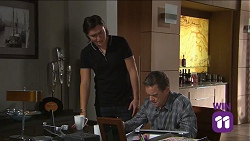 Leo Tanaka, Paul Robinson in Neighbours Episode 7681