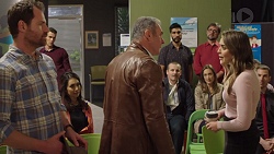 Shane Rebecchi, Jack Callahan, Dipi Rebecchi, Karl Kennedy, Toadie Rebecchi, Sonya Rebecchi, Paige Smith in Neighbours Episode 7684