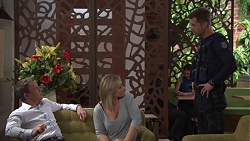 Paul Robinson, Steph Scully, Mark Brennan in Neighbours Episode 7685