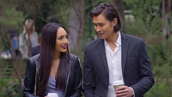 Mishti Sharma, Leo Tanaka in Neighbours Episode 