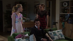 Xanthe Canning, Ben Kirk, Piper Willis in Neighbours Episode 7689