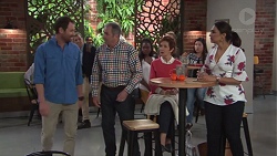 Shane Rebecchi, Karl Kennedy, Susan Kennedy, Dipi Rebecchi in Neighbours Episode 