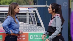 Amy Williams, Mishti Sharma in Neighbours Episode 7695