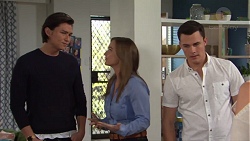 Leo Tanaka, Amy Williams, Jack Callahan in Neighbours Episode 7695