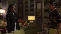 Yashvi Rebecchi, Ben Kirk in Neighbours Episode 7696
