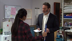 Yashvi Rebecchi, Dale Osmond in Neighbours Episode 7699