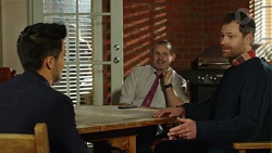 David Tanaka, Toadie Rebecchi, Shane Rebecchi in Neighbours Episode 7703