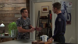 Aaron Brennan, Mark Brennan in Neighbours Episode 7704