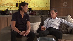 Leo Tanaka, Paul Robinson in Neighbours Episode 7706