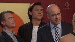 Paul Robinson, Leo Tanaka, Tim Collins in Neighbours Episode 7708