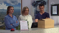 Amy Williams, Steph Scully, Jack Callahan in Neighbours Episode 7709