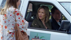 Sonya Rebecchi, Steph Scully, Jack Callahan in Neighbours Episode 