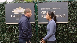 Toadie Rebecchi, Mishti Sharma in Neighbours Episode 