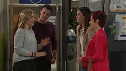 Steph Scully, Jack Callahan, Elly Conway, Susan Kennedy in Neighbours Episode 7712