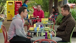 Aaron Brennan, Mark Brennan in Neighbours Episode 7713