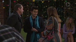 Toadie Rebecchi, David Tanaka, Sonya Rebecchi in Neighbours Episode 7715