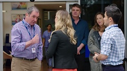 Karl Kennedy, Abby Coleman, Gary Canning, Sonya Rebecchi, David Tanaka in Neighbours Episode 