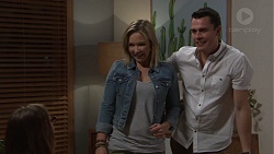 Sonya Rebecchi, Steph Scully, Jack Callahan in Neighbours Episode 7719