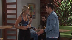 Courtney Grixti, Aaron Brennan in Neighbours Episode 