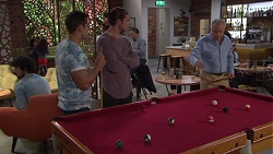 Aaron Brennan, Tyler Brennan, Hamish Roche in Neighbours Episode 7720