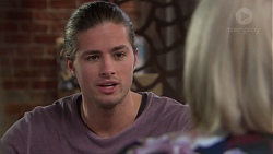 Tyler Brennan, Sheila Canning in Neighbours Episode 